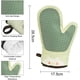 thumbnail image 3 of 1 par de guantes para horno, guantes de silicona resistentes al calor para horno, guantes para barbacoa para cocinar a la parrilla JAMW Sencillez, 3 of 5