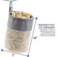 thumbnail image 2 of Mesh Clothespin Bag Holder Outside, Multiple Hanging Methods Clothes Pin Bag with Drawstring Closure, Ventilation and Moisture Resistance, Large-Capacity Clothespin Storage Organizer with, 2 of 7