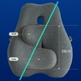 thumbnail image 4 of Ltdhehe Ergonomic Lumbar Support Cushion Memory Foam Back Pillow For Chair Comfort And Posture, 4 of 7
