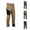 Khaki, variant on Patchwork Tactical Pants For Men Fleece Lined Windproof Hiking Outdoors Work Pants Khaki L
