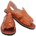 thumbnail image 2 of The Western Shops Mens Leather Mexican Huarache Sandal, 2 of 4