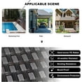 thumbnail image 2 of Gotland 13 Pieces Outdoor Patio Furniture Set with 43" Fire Pit Table Sets Outdoor Furniture Patio Conversation Set (Black), 2 of 10