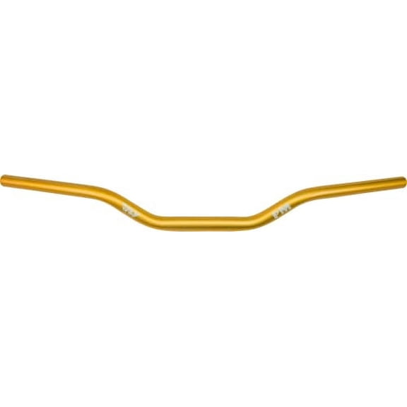 825-05052 1-1/8in. Moto Style Handlebar with 1in. Ends - Gold, Handle Bar Size: 1-1/8in., Color: Gold