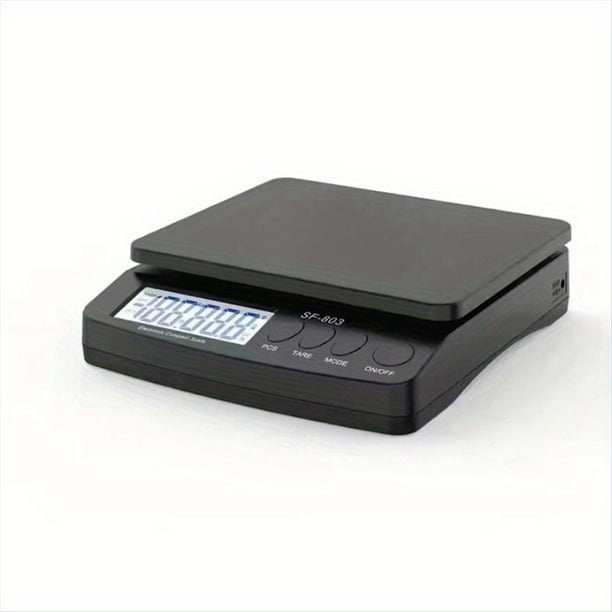 Báscula electrónica de cocina SF803, báscula para catering, báscula electrónica de 30 kg/1 g, báscula de mesa de precisión, báscula digital de cocina, color negro.