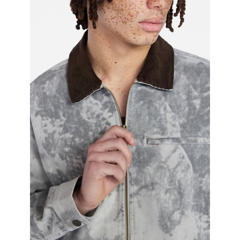 No Boundaries Men's Full Zip Work Jacket photo 5