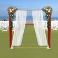 thumbnail image 2 of Golden Backdrop Stand Metal Background Decoration Kit for Wedding/Ceremony/Party, 2 of 24