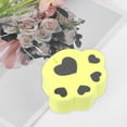 thumbnail image 6 of Unique Bargains Cat Claw Bath Sponge Body Scrubber 1 Pc Yellow, 6 of 6