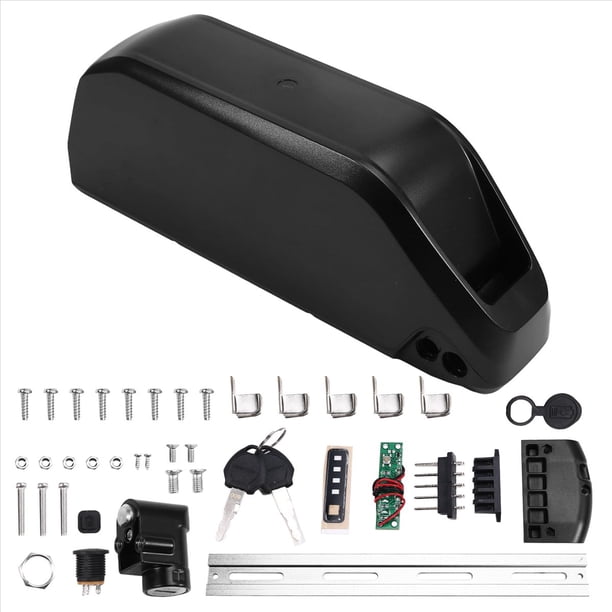 Estuche para Batería de Bicicleta Eléctrica DP-9 para 91 Celdas 18650, Estuche para Batería de Bicicleta Eléctrica para Tubo Inferior de Bricolaje de 36 V