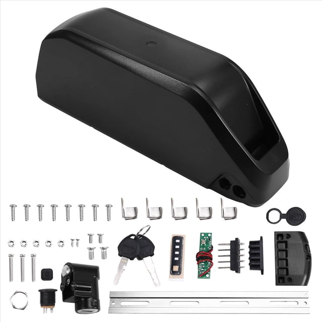 Estuche para Batería de Bicicleta Eléctrica DP-9 para 91 Celdas 18650, Estuche para Batería de Bicicleta Eléctrica para Tubo Inferior de Bricolaje de 36 V