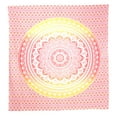 thumbnail image 2 of Red Orange Wall Hanging Ombre Tapestry Boho Mandala Hippie Tapestries Bohemian Mandala Tapestry Indian Gold Throw Beach Picnic Blanket, 2 of 3
