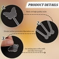 thumbnail image 3 of 30pcs Acrylic Drink Stirrers Butterfly Cocktail Stirrer 3 Styles Coffee Stirring Stick Top Drink Stirrers Cake Pops Transparent Bar Drinks Mixing Rod, 3 of 9