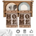 thumbnail image 5 of Vintage Farmhouse Kitchen Towels Set of 1, Retro Home Text Country Star Wooden Absorbent Dish Towels for Kitchen, Microfiber Hand Towel, Quick Drying Tea Towel for Cleaning Decorative Dishcloths, 5 of 7