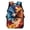American Flag Fire Eagle, variant on Kids Backpack for School Ages 5-11, 17 Inch Large Capacity Rucksack Shool Bag Bookbag, Lightweight for Elementary Students and Travel Fish Camo Bow Print