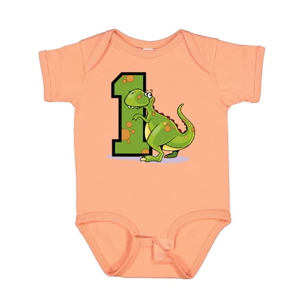 

Inktastic Dinosaur 1st Birthday T-Rex Gift Baby Boy or Baby Girl Bodysuit