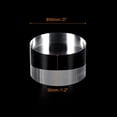 thumbnail image 2 of MECCANIXITY Clear Acrylic Solid Cylinder Round Display Riser, 1.2 inches (Height) x 2 inches (Diameter), for Showing Your Collectibles, Cosmetics, 2 of 4