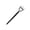 Black, variant on Eyelash Separator Eyelash Comb Mascara Brush Eyelash Brush Separator Mascara Comb Arcs Designed Mascara Applicator