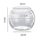 thumbnail image 1 of Acuario de pecera transparente, micropaisaje, paisajismo, plástico, resistente al tacto, resistente a caídas, tanque para tortugas, multifuncional, pequeño, de escritorio, tanque para peces de colores, 1 of 6