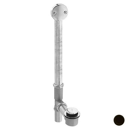 

Tip Toe Bath Waste and Overflow with 2-Hole Faceplate - Oil Rubbed Bronze