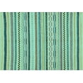 thumbnail image 1 of Ahgly Company Indoor Rectangle Abstract Light Blue Modern Area Rugs, 3' x 5', 1 of 4