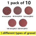 thumbnail image 2 of Abrasive Belt 100x915 Mm.5 Kinds Of Mixed Gravel (2x40 /80/120/180/320).set Of Abrasive Belts(10 Pieces), 2 of 5
