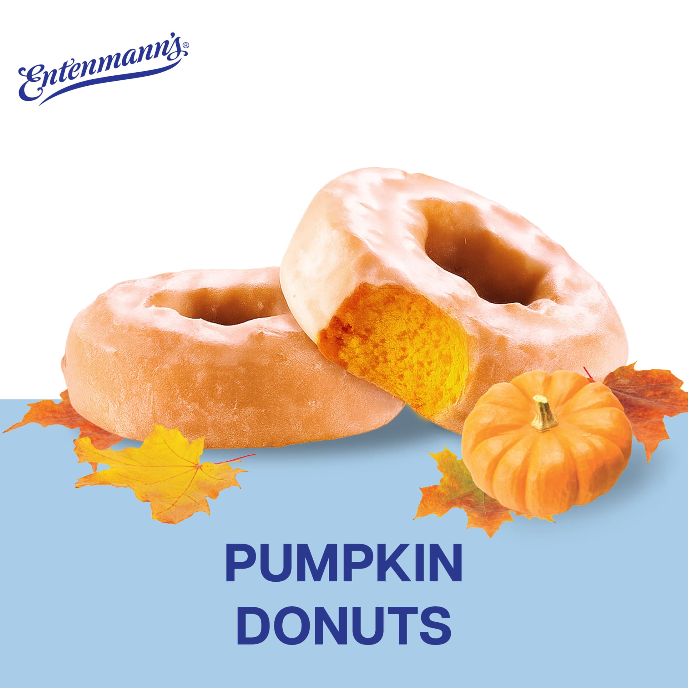 Entenmann's Classic Pumpkin Donuts, 8 count, Donuts, 16 oz Box