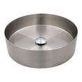 thumbnail image 2 of Ovalin Lavabo Redondo Rubinett Acero Inoxidable 304 Satinado Lujo, 2 of 5