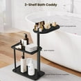 thumbnail image 7 of Bathtub Tray Table, Freestanding Bath Side Table Tub Tray Caddy, 3 Layer Bamboo Bath Board Shelf, Bathtub & Bathroom Accessories, New Home Gift for Mom, Housewarming, Anniversary, Wedding, 7 of 7