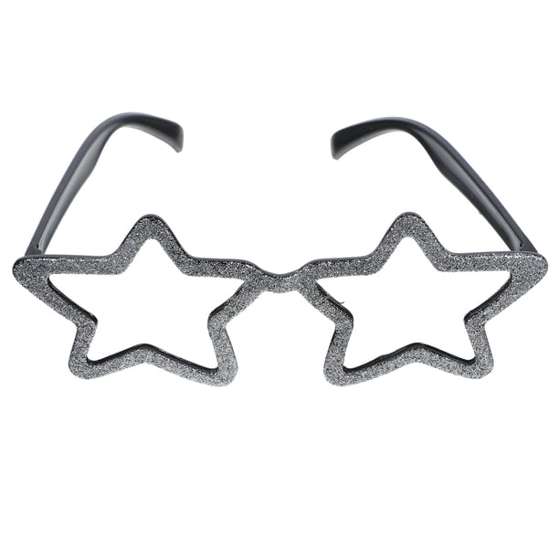 FELTECHELECTR Juguete de cristal con forma de estrella, divertido, personalizado, brillante, para fiestas, festivales (plateado)
