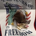 thumbnail image 6 of 250 Year American Anniversary Flag Cloth Napkins, Eagle USA Flag Washable and Reusable Dinner Napkins Set of 6, Table Napkin for Kitchen Party Birthday Wedding Hotel Housewarming 20"x20", 6 of 9