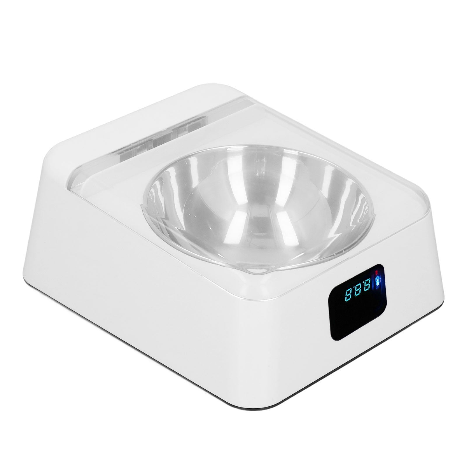 YAHHU Pet Smart Feeder Induction Lid Opening Automatic Dog and Cat Feeding Bowl Rechargeable Food Dispenser for Small Medium Pets, 11.8 fl oz / 350 ml