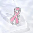 thumbnail image 4 of Guardurnaity 10 pines oficiales de la cinta rosa para la concienciación sobre el cáncer de mama. Ideales para eventos benéficos y de Accesorios de disfraces, 4 of 6