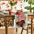 thumbnail image 5 of Sm:)e Eucalyptus Hearts Valentine Table Runner 13 x 72 Inch, 5 of 8