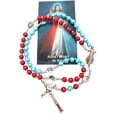 thumbnail image 4 of Juego de rosarios Westmon Works Divine Mercy, colorida, cuentas de vidrio, 4 of 7