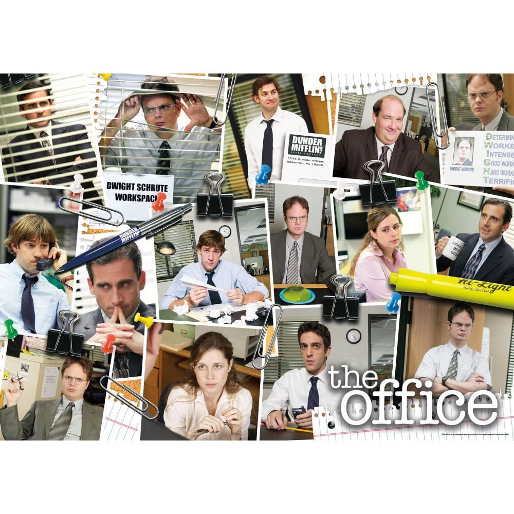 AQUARIUS The Office Cast Collage 1000-Piece Jigsaw Puzzle