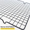 thumbnail image 2 of 3 Pieces Cooling Rack for Baking, Cake Cooling Rack Square, 16x10 Inches Baking Rack Oven Safe Grid Wire Racks, Non-Stick Drying Net Rack Cake Cold Drying Net for Grilling,Roasting and Drying, 2 of 4