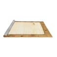 thumbnail image 2 of Ahgly Company Machine Washable Indoor Square Solid Brown Modern Area Rugs, 6' Square, 2 of 4