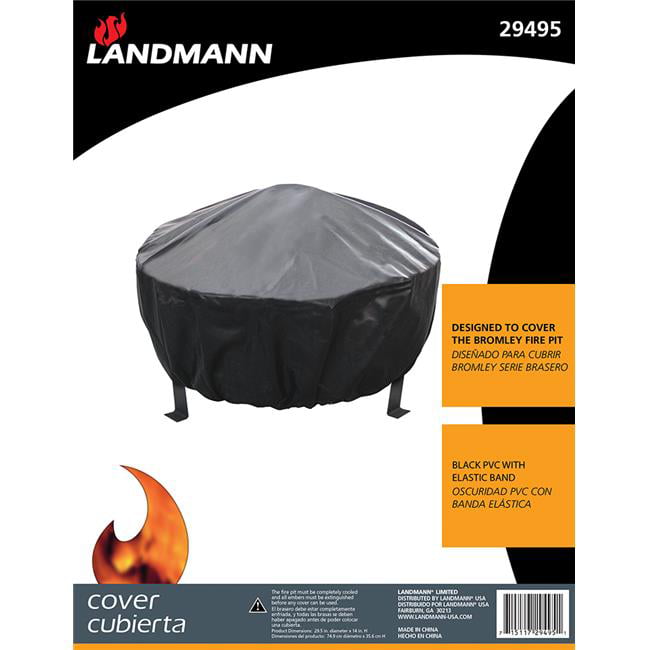 Landmann Usa 29495 Bromley Cover Black, Landmann Usa Bromley Fire Pit
