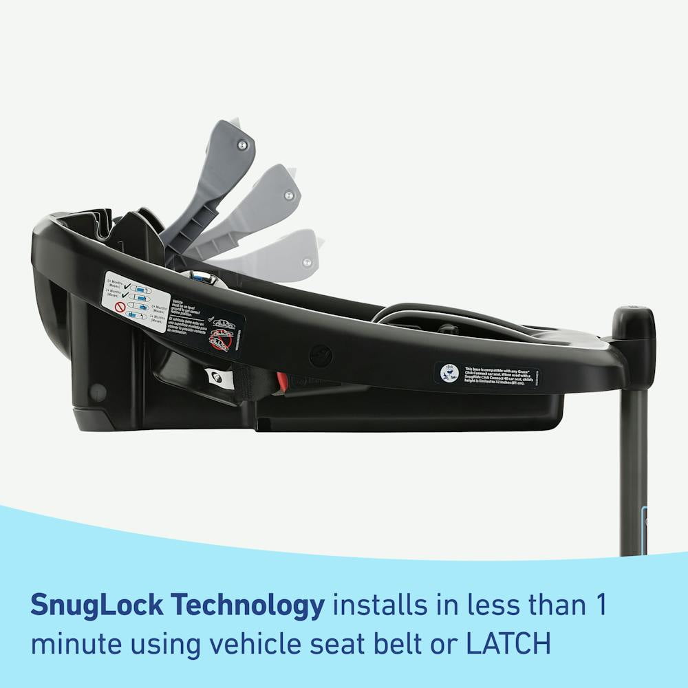 Graco SnugRide SnugLock Infant Car Seat Base ft. Load Leg Technology, Black