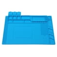 thumbnail image 2 of 450×300MM Silicone Pad Magnetic Maintenance Mat Antistatic Maintenance Platform Heat Insulation Pad PCB Welding Working Pad for Mobile Phone Repairing, 2 of 7