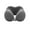 Grey, variant on Memory Foam Neck Pillow For Travel Home Ergonomic Support Comfortable Polyester Sleeping Rest Relaxation