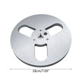 thumbnail image 3 of 7Inches Tape Spool Aluminum Tape Reel with 3 Holes Open Reel Aluminum Takeup Reel 7'' Multi-Color, 3 of 8