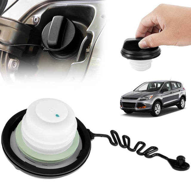 Couvercle de Carburant Compatible avec les Accessoires Extérieurs de Voiture en Plastique Réutilisables de Réservoir de Carburant de Couvercle de Gaz de Ford