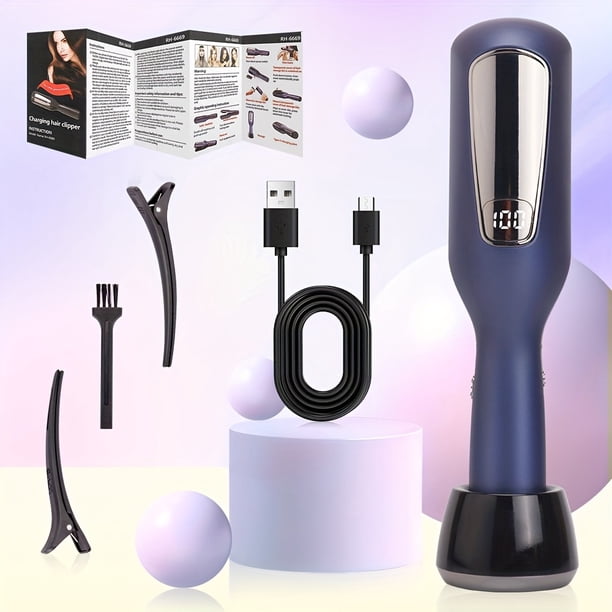 Recortador automático de puntas abiertas, dispositivo eléctrico multifuncional para gestionar el cabello rebelde y recortar puntas abiertas