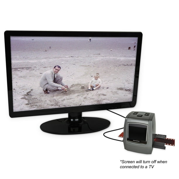 Scanner de films et de diapositives tout-en-un Magnasonic 2,4, haute  résolution 22 MP, supports de films négatifs 35 mm, convertit les films 35  mm/110/126/ Super 8/8 mm et les diapositives 135/110/126 en