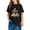 Black, variant on Girls' Short Sleeve Shirts Boys Easter Rabbit Printed T-Shirts Summer Tops Kids Crewneck Tees 2-10 Years Black 4-5 Years