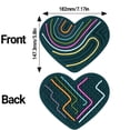 thumbnail image 1 of Juguetes para aliviar la ansiedad, Juguetes sensoriales, Tablero de actividades sensorial de silicona, Diseño de doble cara 2 en 1 para idea ADHD Fidget Stress Toy Pack, Ayuda a aliviar el estrés, 1 of 4