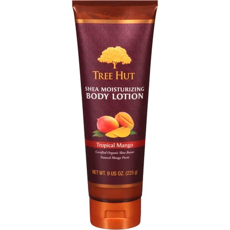 hut tree lotion shea moisturizing mango tropical oz body