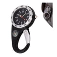 thumbnail image 4 of Waterproof Carabiner Quartz Pocket Watch With Compass, Portable Clock For Hiking And Camping Trips, 4 of 7