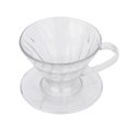 thumbnail image 3 of Filtro de goteo de café transparente, colador de té, taza reutilizable para servir, 1-4 tazas, 3 of 8
