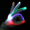 thumbnail image 4 of Guantes LED brillantes/coloridos, luces LED intermitentes/multicolor para fiestas/clubes/Navidad/correr/Halloween, 4 of 5